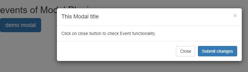modal plugins